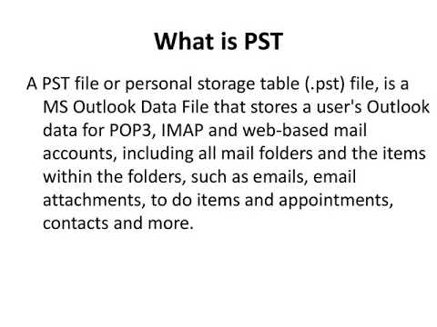Outlook PST Recovery Software Review