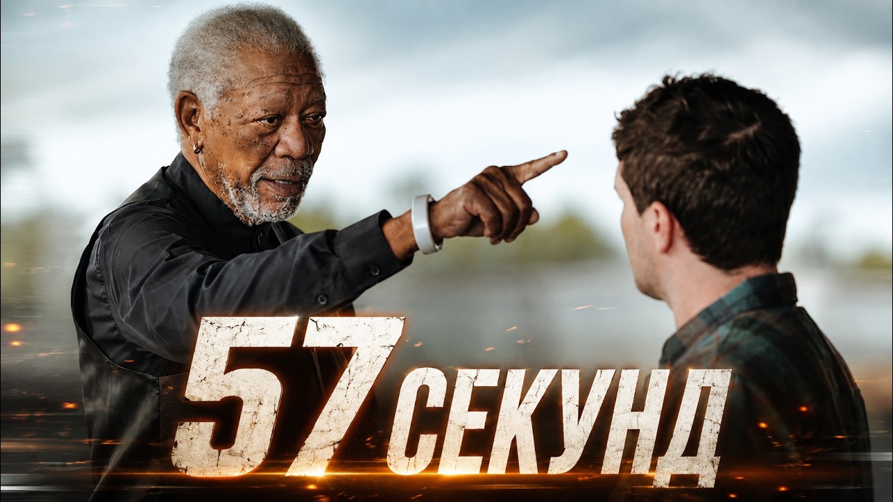 Фантастический триллер | 57 СЕКУНД | ФАНТАСТИКА, ТРИЛЛЕР c Морганом Фриманом и Джошем Хатчерсоном