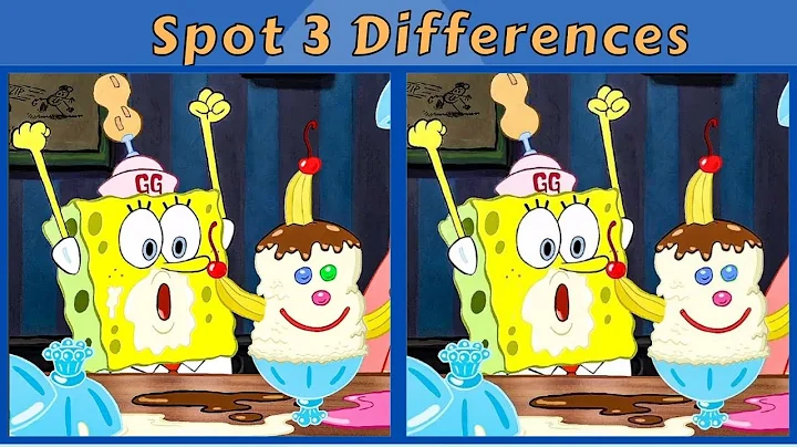 Spot The Differences- SpongeBob SquarePants Edition
