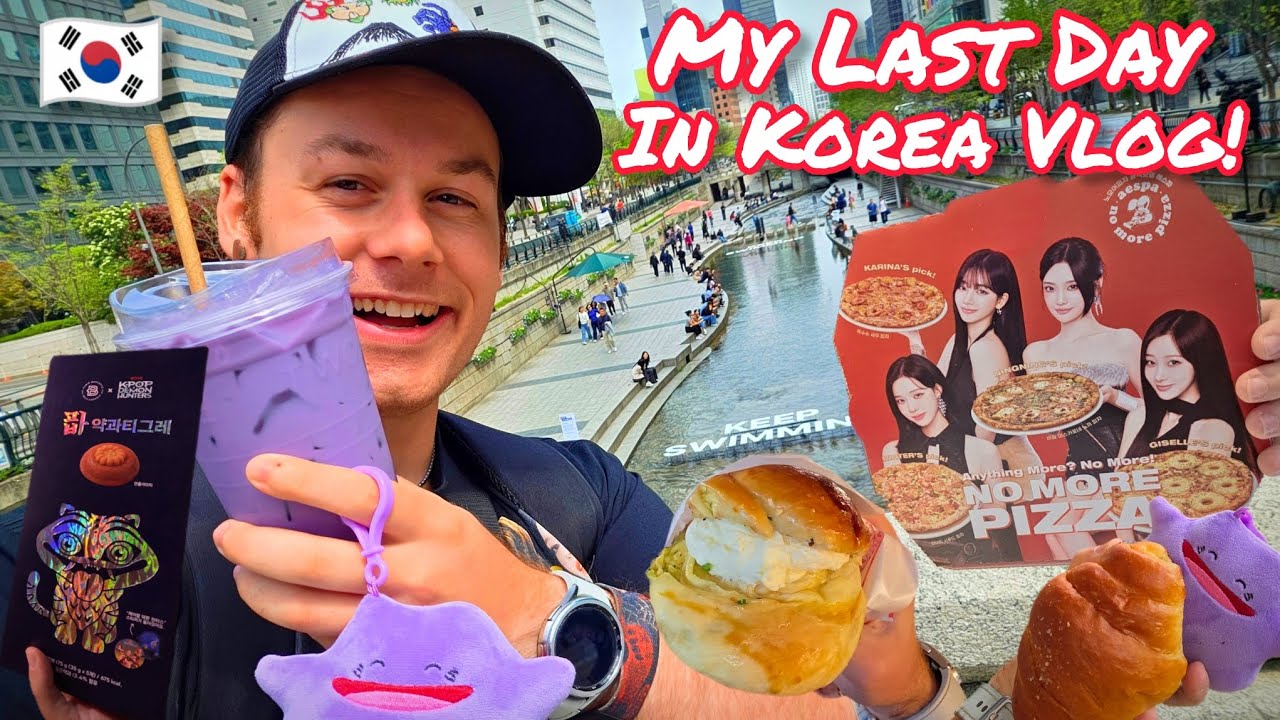 My Last Day In Seoul South Korea Vlog! 🇰🇷 - YouTube