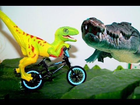 ДИНОЗАВР НА ВЕЛОСИПЕДЕ! ЧТО ЗА ЯЙЦО??? Мультик для детей - YouTube
