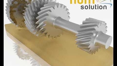 MeshLess gearbox simulation