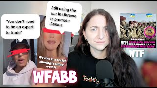 WFABB still using the war in Ukraine to promote iGenius | Top MLM fails #44 | #ANTIMLM