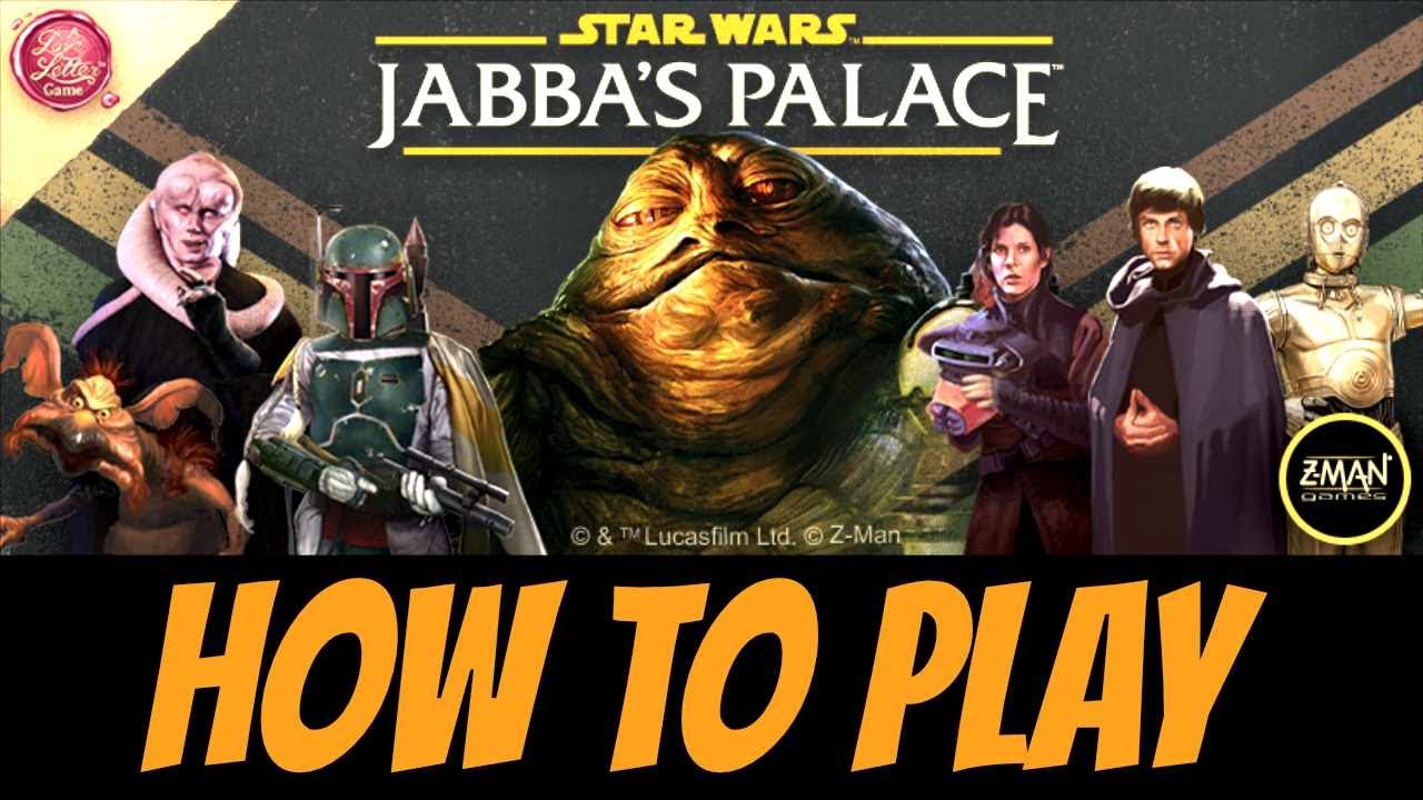 Star Wars card game | Jabba's Palace - How to play - YouTube