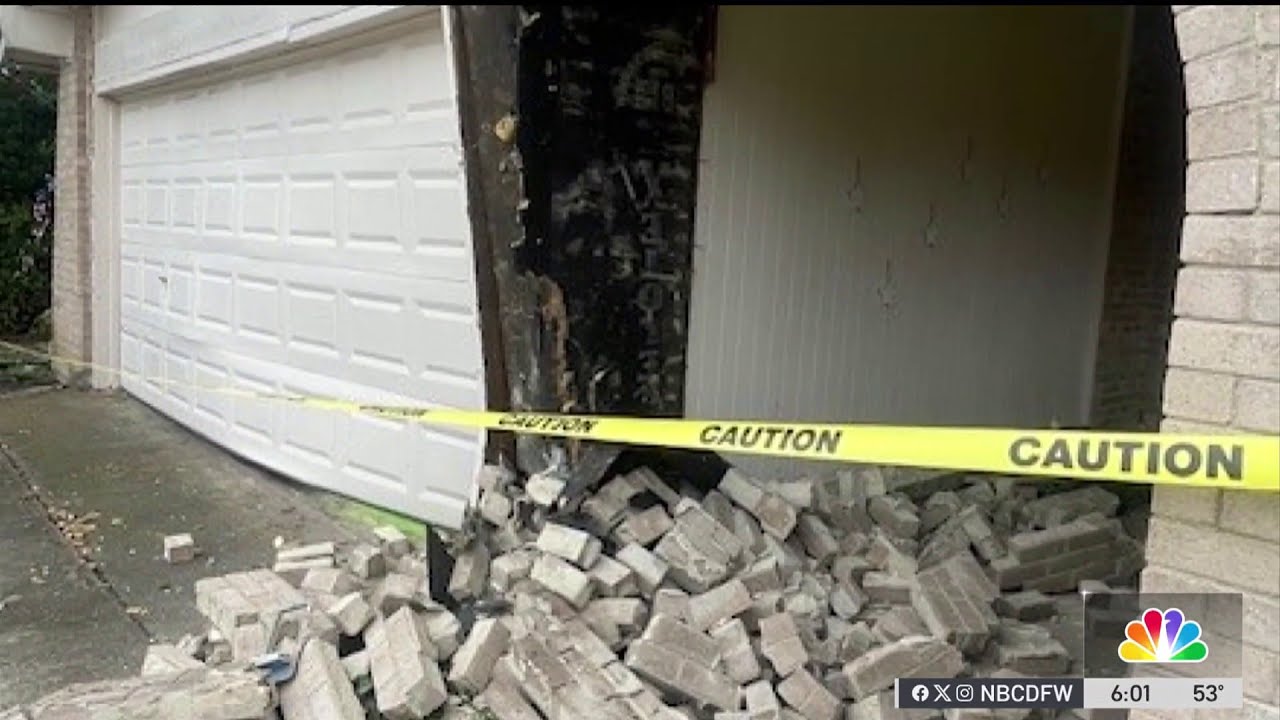 Plano family continues to clean wreckage after car crashes into home ...