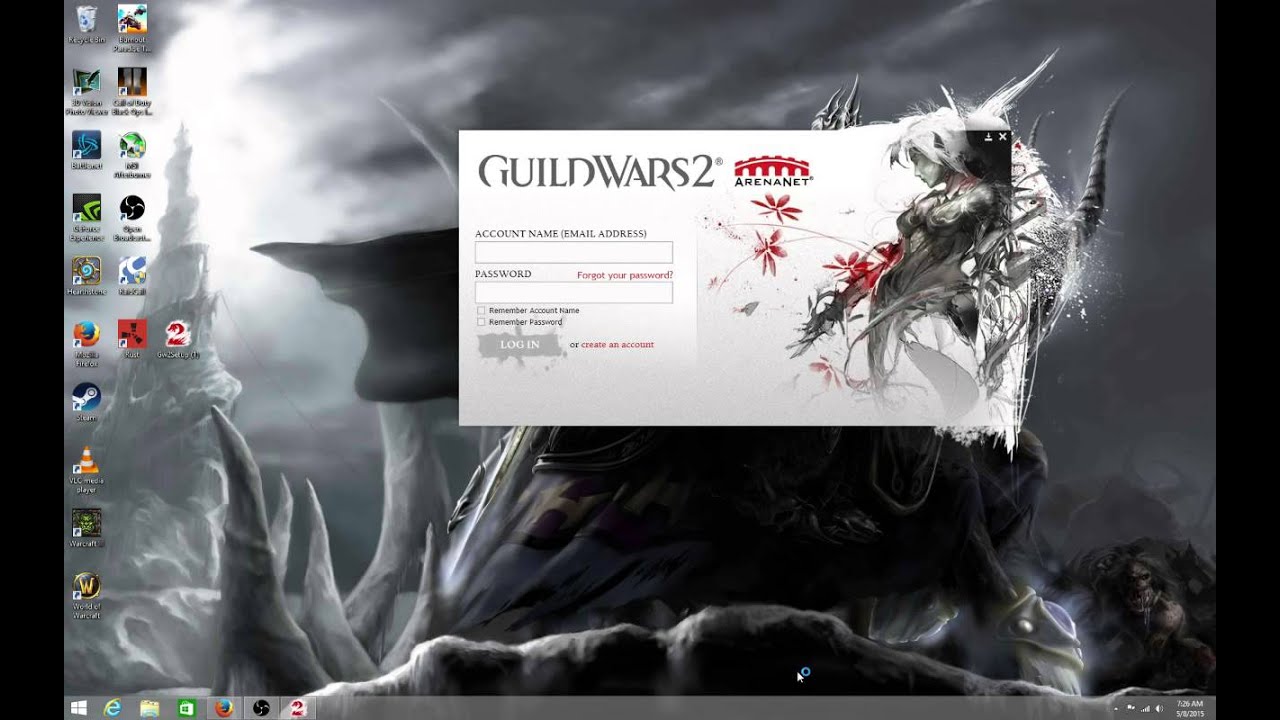 cannot download guild wars 2 client