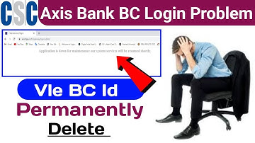 Csc axis bank bc login problem | axis bank bc id login problem solve kaise kare