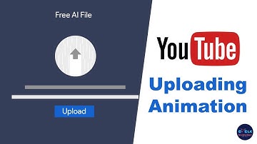 Create youtube uploading Animation using After Effects tutorial