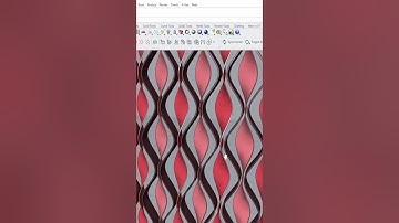 Weave Lines#grasshopper3d #interiordesign #parametricarchitecture #parametric #façade