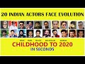 Top indian actors evolution  ft rajinikanthmammoottymohanlalsrksalmanvijayajit.qallu arjun