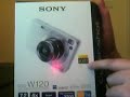 Unboxing Of The Sony Cyber-shot DSC-W120.