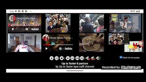 up to faster 8 parison