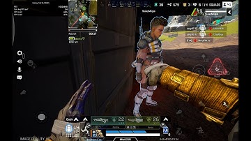 Apex Legends Mobile - Samsung Galaxy Tab S6 - fps and render resolution - BR solo