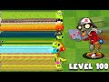 PvZ2 Challenge! 300 Plants Max Level vs ZCorp HelpDesk LV100 - Who Will Win ?