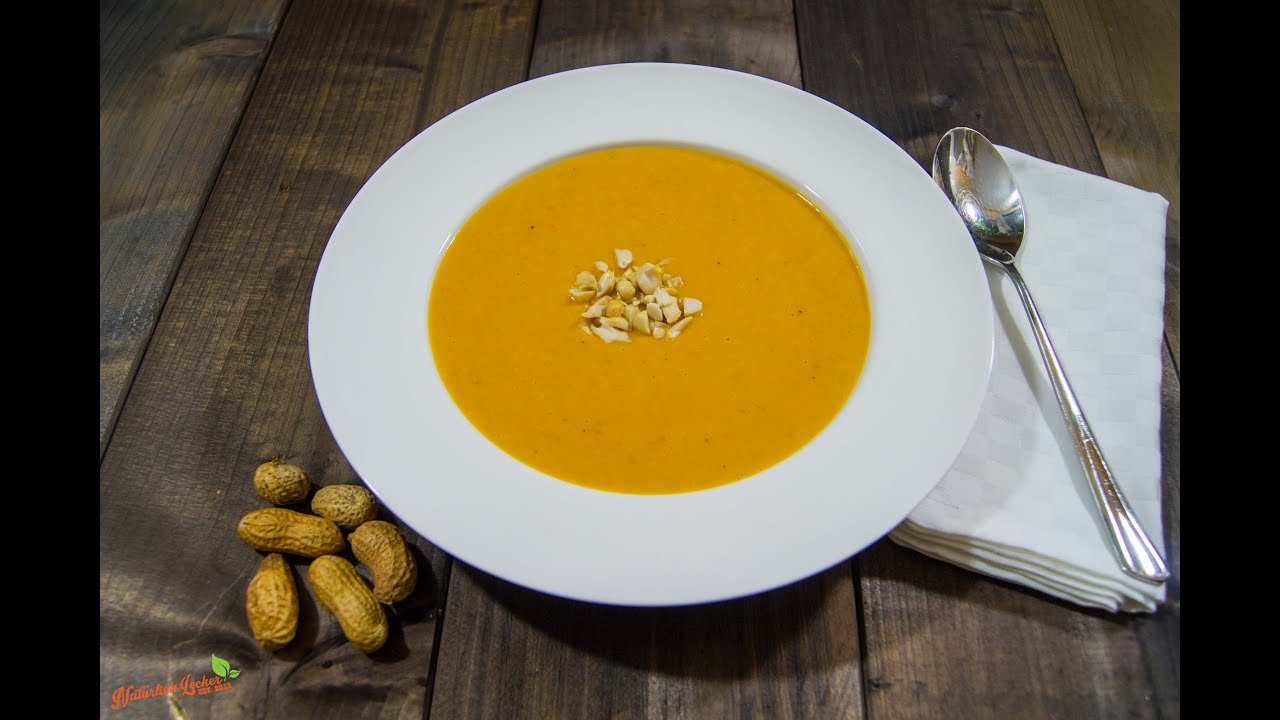 Süßkartoffel-Erdnuss Suppe | vegan -- Rezept und Anleitung