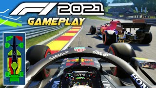 F1 2021 Gameplay: FIRST EVER RACE LAPS! NEW Damage Model, Handling & Fuel Explained! Dry/Wet Races!