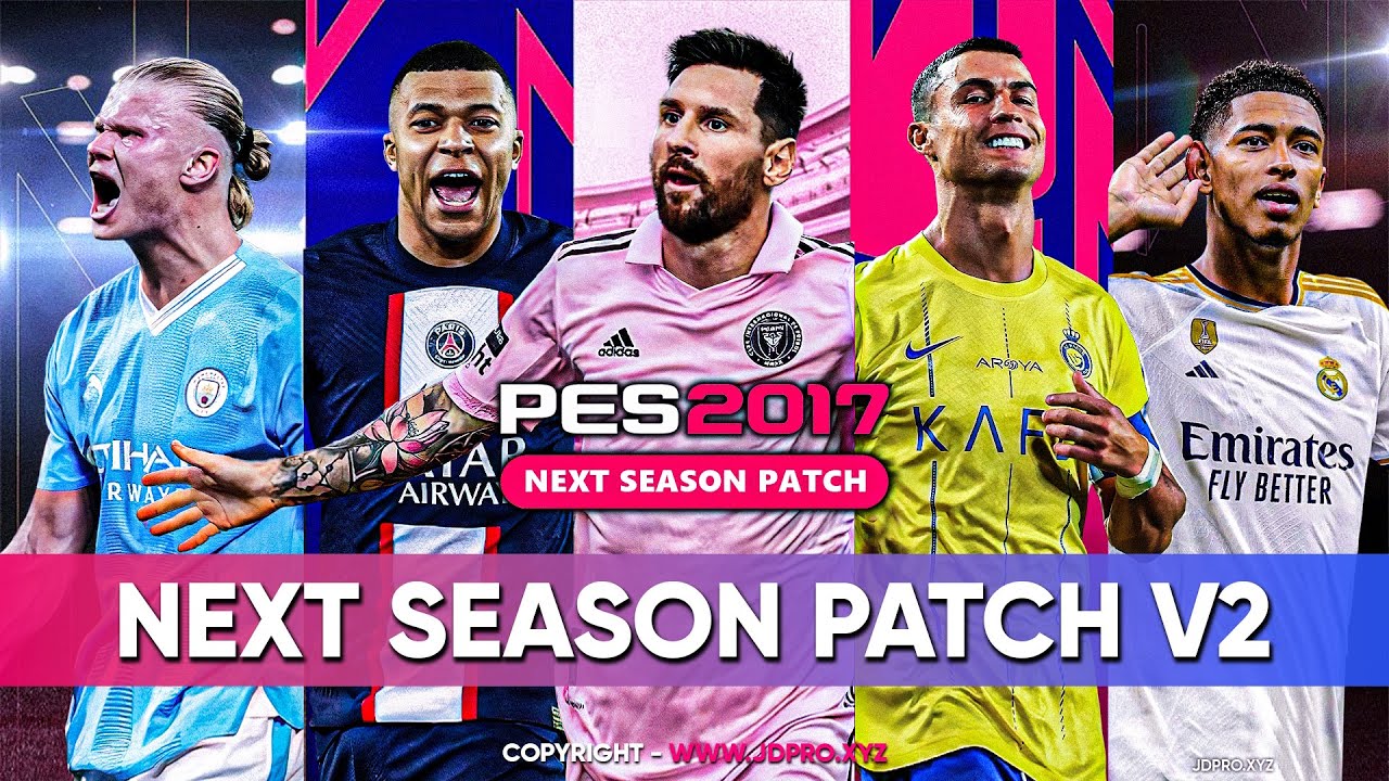 PES 2017 New Seasons Patch 2023/2024 