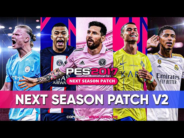 PES 2017 New Seasons Patch 2023/2024 