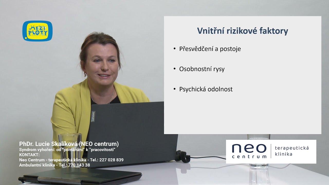 PhDr. Lucie Skalíková – Syndrom vyhoření: od „pomáhání“ k „pracovitosti“