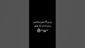 ماهر المعيقلي - سورة المائدة ( برواية حفص عن عاصم ) الأية 71