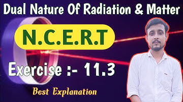 Exercise 11.3 physics class 12 | class 12 physics exercise 11.3 | ncert physics class 12 chapter 11