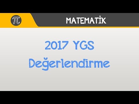 2017 YGS Değerlendirme - Matematik