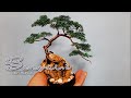 CARA MEMBUAT  BONSAI MINI DUA WARNA DARI KAWAT.