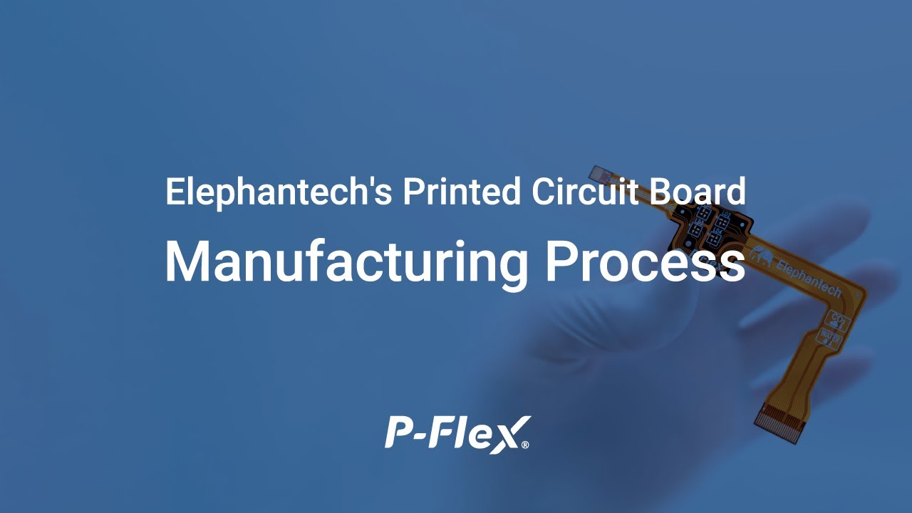 Elephantech's PFlex Printed Circuit Board Manufacturing Process YouTube