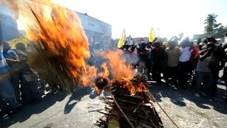 Man shot dead in fresh Haiti protests