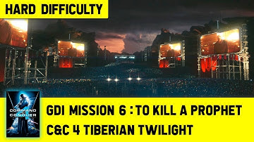 C&C 4 Tiberian Twilight - GDI Mission 6 - To Kill a Prophet [Hard] 1080p