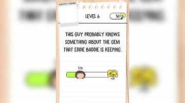 Brain Test 3: Tricky Quests Level 6 Walkthrough Solution