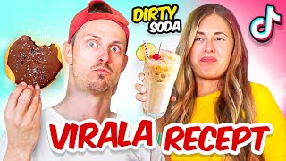 TESTAR VIRALA TIKTOK RECEPT *DIRTY SODA?!*