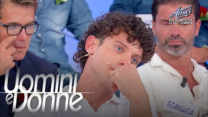 Uomini e Donne, Trono Classico - Federico e Carola in studio