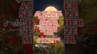 Di̇ni̇ Vi̇deolar 2024 Allahin Verdi̇yi̇ Her Günümüzə Mi̇n Şükür Olsun