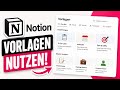 Notion Vorlagen nutzen – Templates finden