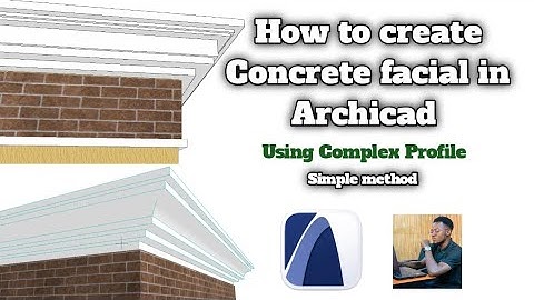 Concrete Facial in Archicad