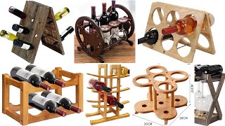 Wooden wine rack / wine stand ideas