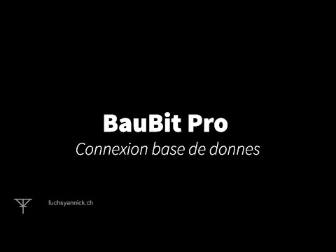 BauBit Pro - Connexion de base de donnes