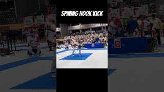 Spinning Hook Kicktaekwondo Kidyuma Tanisailus榊原道場 テコンドー 谷侑馬