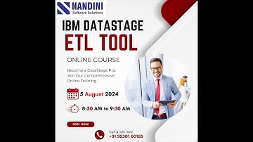 IBM DataStage ETL Tool |Beginners & Advanced | Real Time  Online Training |Venkat| 9538160185