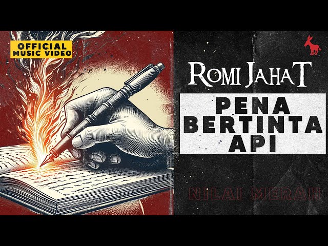 ROMI JAHAT - Pena Bertinta Api ( Video Lirik ) class=