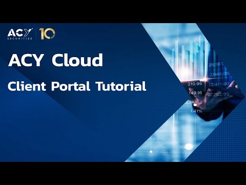 ACY.Cloud - Client Portal Tutorial on how to login to the platform for new clients