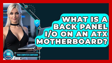 What Is A Back Panel I/O On An ATX Motherboard? - Your Computer Companion