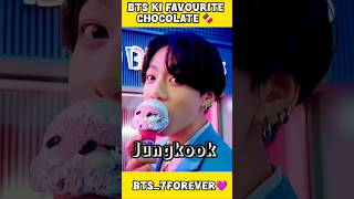 BTS ki favourite chocolate 🍫 #bts #vkookcute #btsdynamite #kpop #taekooklover #btsarmy #viral