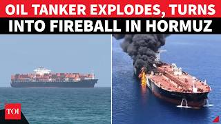 HUGE! Vessel HITS Naval Mine, EXPLODES In Hormuz After IGNORING Iran’s Deadly Warning | Watch