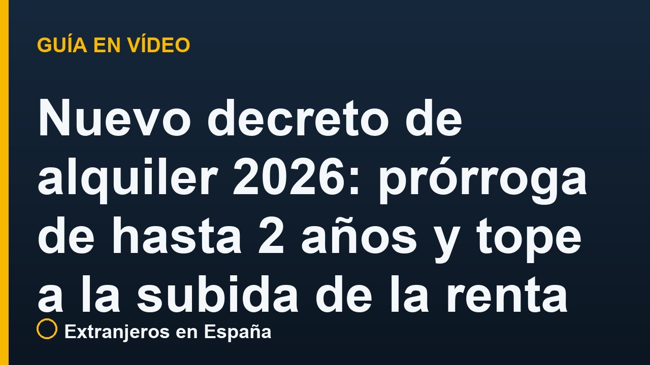 Decreto de alquiler 2026 derogado: la prórroga de 2 años y el tope ya no se aplican