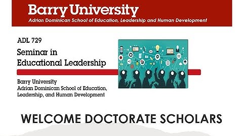 Welcome to Barry University