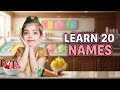 20 Ice Cream Flavors Names | English &amp; Hindi for Children