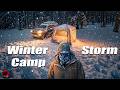 15F and Dropping - Heavy Snow Camping Adventure 