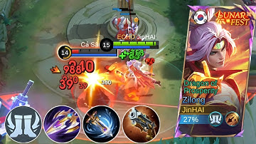 WTF DAMAGE GLOBAL ZILONG BEST ONE HIT BUILD 2025 (RECOMMENDED BUILD AND EMBLEM SET)